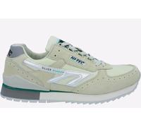 Hi-Tec Silver Shadow Og Men's Trainers, Size 10 In Beige / Silver / Grey / Green