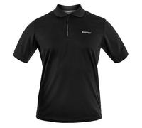 Hi-Tec Site Polo T-shirt - Black/Silver