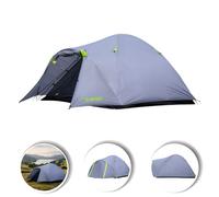 Hi-Tec SOLARPRO 3 Person Dome Tent Lightweight Camping Shelter Waterproof 3000mm