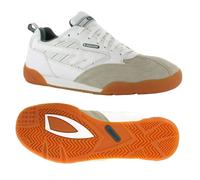 Hi-Tec Men's Squash Shoes, White White Green, 10 UK