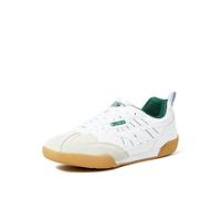 Hi-Tec Men's Squash Classic unisex trainers, White Pu Suede Leather, 10.5 UK