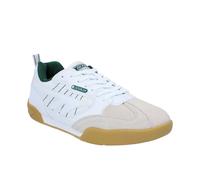 HI-TEC Mens Squash Trainers, White Green, 7.5 UK