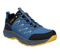 Hi-Tec Stealth Low Mens Blue/Black/Yellow Hiking Boots - Size UK 7