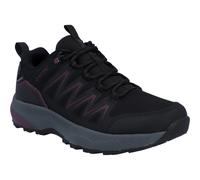 Hi-Tec Stealth Low Womens Black/Purple Hiking Boots - Size UK 6