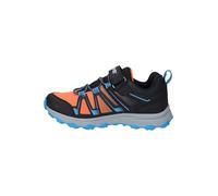 Hi-Tec Scrappy Waterproof Kids Trail Shoes Trainers Size: 3 Colour : Black/Blue Danube/Flame