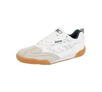 Hi-Tec Unisex Squash Classic shoes, White Pu Suede Leather, 3 UK