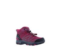 Hi-Tec Girls Blackout Mid Boots, Dark Rose Fuchsia, 1 UK