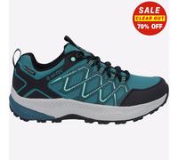 Hi-Tec DIAMONDE Low WP Womens Hiking Shoe, Dragonfly/Black/Florida Keys, 4 UK