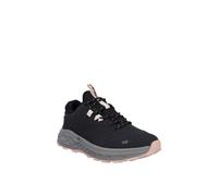 Hi-Tec Fuse Trek Womens Hiking Shoes Trainers, Size 5 In Black/Steeple Grey/Cameo Rose