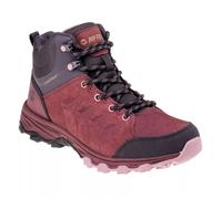 Hi-Tec Womens/Ladies Helone Waterproof Mid Cut Shoes7 UK Dark Rose/Dark Grey IG