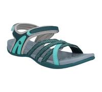 Hi-Tec Savanna II Sandal Dark Moss/Aquatic Wave Size 5 Female