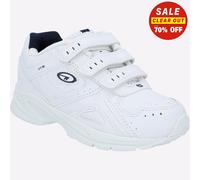 Hi-Tec XT115 Boys Junior Casual Touch Strap Trainer White