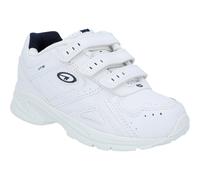 Hi-Tec Unisex Kids Xt115 Ez Jnr Fitness Shoes, White White Navy 011, 2 UK