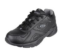 Hi Tec XT115 Trainer Black Childrens Full lace front with five eyelets, Perfor