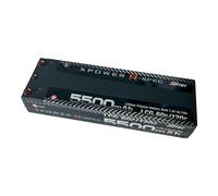 Hi-Tech XPR5500-LCG R-Spec XPR5500-LCG Li-Po 7.4V Battery, 60C/120C, T-Type Deans Connector, Lithium Polymer, Lipo, Large Capacity, High Power, Durable, Thin, Low Center of Gravity, RC Electric, PSE
