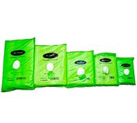 Hi-Thene White HDPE Counter Bags 1000 8x10