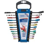 23017 - Draper HI-TORQ® Metric Coloured Combination Spanner Set (13 Piece)
