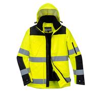 Hi-Vis 3-in-1 Contrast Winter Pro Jacket | Orange Or Yellow | Small - 3XLarge