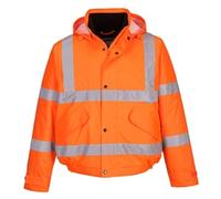 Hi-Vis Bomber Jacket (Orange) XXL