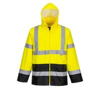 Hi-Vis Classic Contrast Lightweight Rain Jacket Portwest H443
