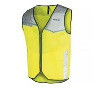 Hi Vis Cycling Vest WOWOW Montreal Mens Yellow Gilet with Pockets