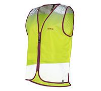 WOWOW - Ladies Yara Yellow Reflective Windproof Cycling Vest Gilet
