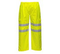 Hi-Vis Extreme Waterproof over Trousers RIS 3279 Portwest S597 Hi Viz