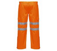 Hi-Vis Extreme Waterproof over Trousers RIS 3279 Portwest S597 Hi Viz