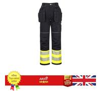 Hi-Vis Holster Pocket Class 1 Trousers Size 41 PORTWEST PW307YBR41