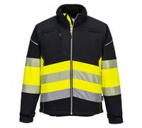 Portwest Pw3 Hi-Vis Softshell Jacket Class 1