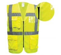 Hi vis mesh vest Madrid Hi Viz Executive Vest breathability portwest C496
