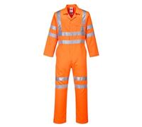 Hi-Vis Poly-cotton Coverall RIS (Orange) Medium