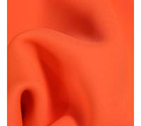 Hi-Vis Python Protective Twill Fabric, 70% Polyester 30% Cotton, 3/1 Satin Weave, Orange/Yellow, 150cm Wide, Sold by The Metre as Continuous Length (Flo Orange, Sample)