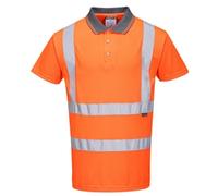 Hi-Vis Short Sleeved Polo RIS (Orange) 3 XL
