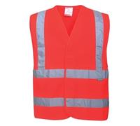 Portwest Hi Visibility Band & Brace Vest Red Size: 2XL-3XL Colour: 2XL-3XL