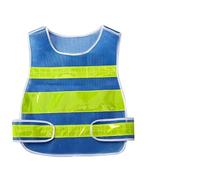 Hi Vis Vests, Reflective Vest Grid Pattern On-Duty Traffic Command Multi-Pocket Quick-Dry(Color 4)
