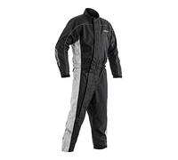 Hi-Vis Waterproof Suit (Black / Grey - 48)