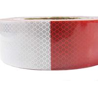 Hi Viz Reflective Tape Red & White 25M X 50MM