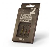 Hi-Viz Ronnie Boys Edition - Yellow Spinner Rig Hook (Sizes 4, 6, 8 - Barbed & Barbless) - META Terminal Tackle - Forged for Carp Rigs (Barbed, 2)