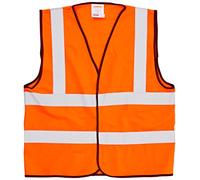 Beeswift High Visibility Waistcoat Full App G Orange XL WCENGORXL