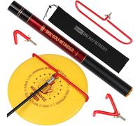 HIAARO Upgraded II Disc Golf Retriever Pole, Disc Golf Grabber Tool with 3 Hooks and Carry Bag, 13 FT, Practical Disc Golf Accessories