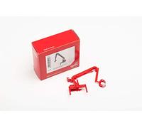 Hiab X-HIPRO 232-E3 loading crane for timber trucks, red, Miniature Kit for Model Building for Collectors or as present