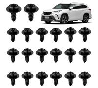 HIAHXC 20Pcs Self Tapping Screws Multifunctional Car Fastener Set Car Clips And Fasteners Bolt Fender Liner Under Cover Screw for 90159-60498 Compatible with Toyota Lexus