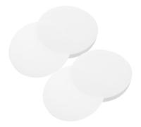 HIAKDOFT 100 Pcs Medium Flow Qualitative Filter Paper Discs for Chemistry Experiments Cellulose Material Pack