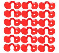 HIAKDOFT 1000pcs Pinless Poultry Anti-pecking Glasses Medium Comfortable Fit Hen Peepers Chicken Blinders for Aggression Control and Stress Reduction in Farming