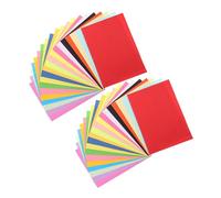 HIAKDOFT 100pcs Fancy Origami Paper Colorful Craft Paper Vibrant Colors for DIY Folding and Adults Skill Development Family Crafting Sessions