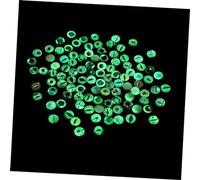 HIAKDOFT 100pcs Glow Eyeball Patches for DIY Doll Eyes Crafting Animal Eye Supplies for Handmade Cartoon and Jewelry Making
