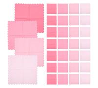HIAKDOFT 100pcs Pink Gradient Disposable Napkins Bulk Luxury Paper Serviettes for Tea Parties Weddings Birthdays Valentine S Day Thick Absorbent Dinner Table Napkins for Guests