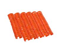 HIAKDOFT 100pcs Poultry Leg Bands Abs Chicken Identification Rings for Birds Ducks Pigeons Replaceable Leg Tags for Precise Farm Marking and Easy Identification