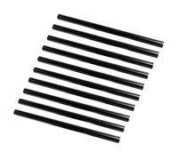 HIAKDOFT 10pcs Black Hot Melt Glue Sticks Resin Adhesive Crafting Tool for DIY Repairs Decorations and Home Projects